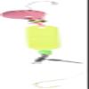 Fujiwara Spoon Mecha Blur 0.2 oz (6 g), #Fluorescent Yellow view 1