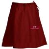 Indian Trendy Sari Petticoat Cotton Stitched Adjustable Waist Saree Underskirt Lining Skirt - One Size - Burgundy view 1