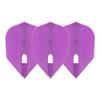 LSTYLE Dart Flights - L3 PRO KAMI Shape - Purple | Set of 3 | for Soft & Steel Tip Darts view 1