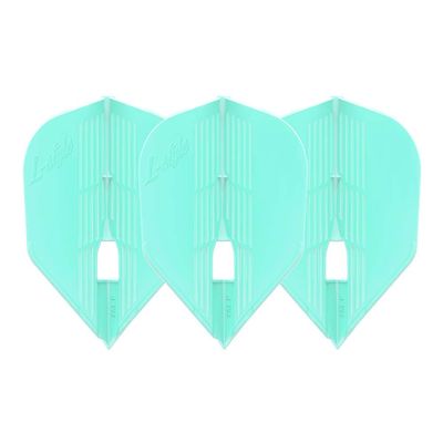 LSTYLE Dart Flights - L3 PRO KAMI Shape - Miracle Green | Set of 3 | for Soft & Steel Tip Darts