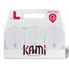LSTYLE Dart Flights - L3 PRO KAMI Shape - White | Set of 3 | for Soft & Steel Tip Darts view 3