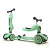 Scoot & Ride 2-in-1 Ride-On & Stand Kids Scooter, Ages 1 to 5, Highwaykick 1, Kiwi view 1
