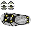Ice Cleats Crampons Traction Snow Grips Shoes and Boots siliconeSnow Shoe Spikes Crampons with 6 Steel Studs Cleats Prevent Outdoor Activities from Wrestling view 3