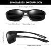 FAGUMA Polarized Sports Sunglasses For Men Cycling Driving Fishing UV400 Protection view 4