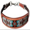 Showman Leather Wither Strap w/Navajo Design Inlay view 1
