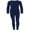 Only Boys Kid's Waffle Thermal Long Underwear 2-Piece Set, 8/10, Navy view 4