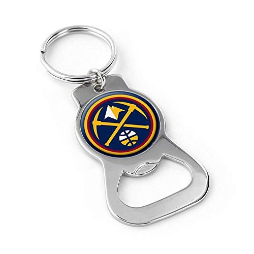 Aminco NBA Denver Nuggets Team Color Bottle Opener Keychain