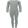 ONLY BOYS Toddler Waffle Thermal Long Underwear 2-Piece Set, 3T, Grey view 4