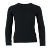 Only Boys Kid's Waffle Thermal Long Underwear 2-Piece Set, 4/5, Black view 2