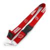 aminco NCAA Wisconsin Badgers Team Lanyard, Bottle Opener Keyring and Rubber Wristbands Gift Bundle view 2