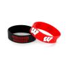 aminco NCAA Wisconsin Badgers Team Lanyard, Bottle Opener Keyring and Rubber Wristbands Gift Bundle view 4