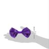 Amscan 8402304 Large Violet Bow Tie view 2