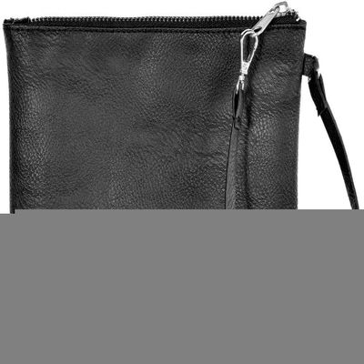 Amscan 8402461 Plain Black Wristlet Purse