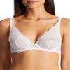 Aubade Women's Danse des Sens Plunging Triangle Bra, White (Opale), 34DD view 1