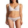 Aubade Women's Danse des Sens Plunging Triangle Bra, White (Opale), 34DD view 3