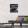 Trends International NFL Baltimore Ravens - Helmet 16 Wall Poster, 14.725" x 22.375", White Framed Version view 2