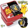 Accutime Kids Pokemon Pikachu Analog Quartz Wrist Watch with Black & Yellow Strap, Cool Inexpensive Gift & Party Favor for Boys, Girls, Adults All Ages (Model: POK9056AZ) view 2