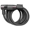 Trelock 2231263292 Unisex Adult Spiral Cable Lock Black 180 cm view 1