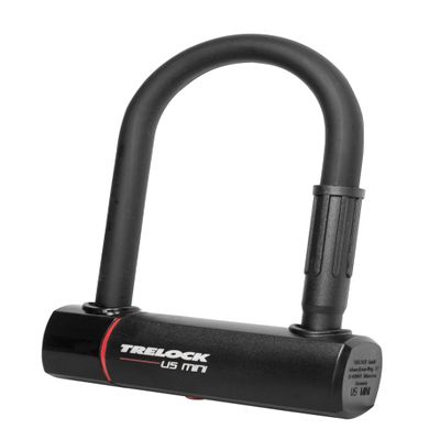 Trelock Unisex Adult's Bgelschloss-2232025911 Shackle Lock, Black, 83-140mm