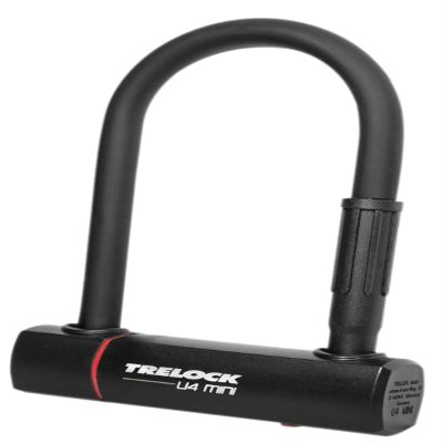 TRELOCK 8005193 4016167067448 Steel Arch Lock U4 83x152 Diameter: 14mm, Black, 150 mm