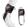 RitFit Kickback Ankle Straps Padded Ankle Strap for Cable Machine,Strong Hook and Loop,Reinforced 3 D-Ring, Adjustable Comfort fit Neoprene - Premium Ankle Cuffs to Enhance Abs, Glute & Leg Workouts view 1