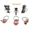 Goldengulf 6 Styles Coffee Series Charm Keychain Sets Mini Novelty Barista Gift for Coffee Lover Creative Cafe Shop Decoration Keyring (6 styles) view 2
