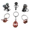 Goldengulf 6 Styles Coffee Series Charm Keychain Sets Mini Novelty Barista Gift for Coffee Lover Creative Cafe Shop Decoration Keyring (6 styles) view 3