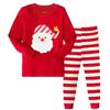 Tphon Girls Christmas Pajamas Toddler Boy Kids Holiday Pajamas Set Santa PJS Winter Sleepwear Children Clothes(Red,11T) view 1