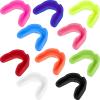 BBTO 20 Pcs Football Mouthguards Bulk - Youth & Adult Mouth Guard No Boil Mouthpiece Adult Youth Braces Soft Mouth Guard for Lacrosse Basketball Hockey Wrestling(L,Vivid Colors) view 1