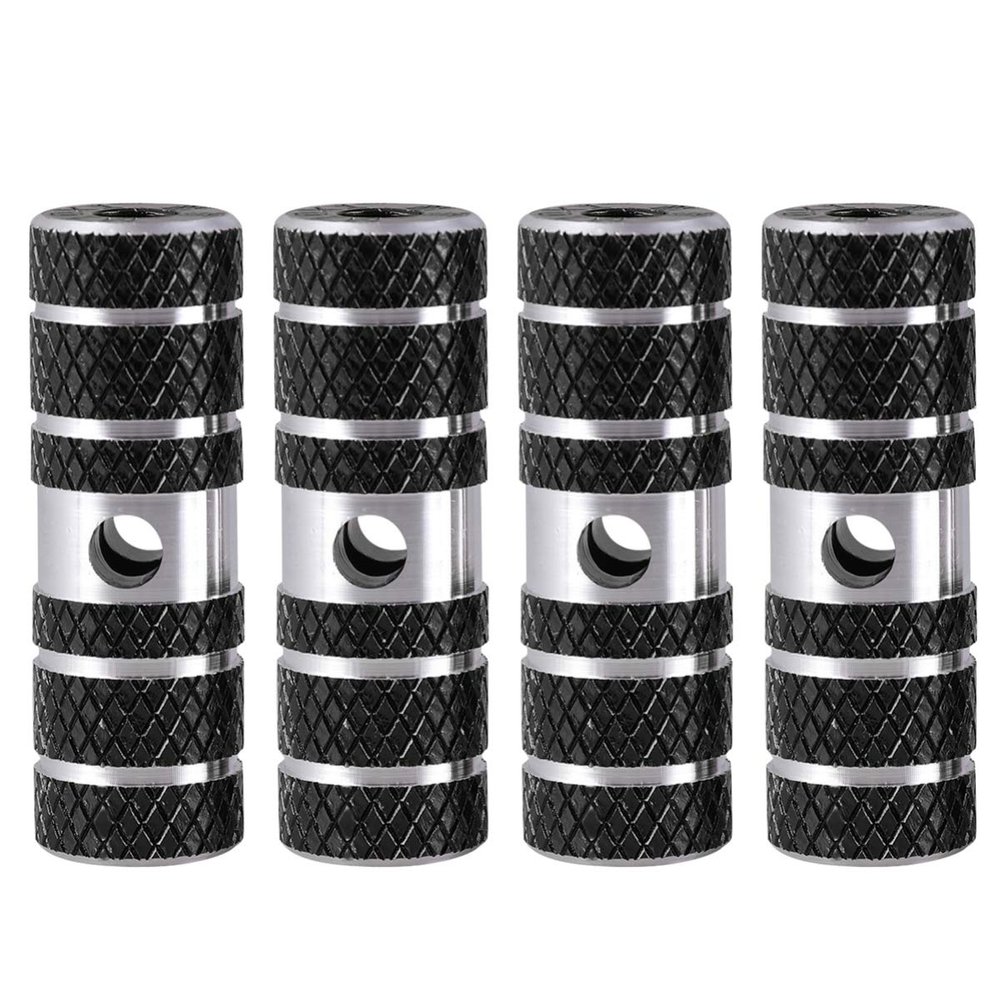 Bike Pegs Aluminum Alloy Anti-Skid Foot Bicycle Pegs for Bike Bicycle 2 Pair