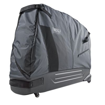 B&W Bike.Bag 2.0 Travel Bike Bag - Hybrid ABS Base and Ripstop Polyester - Road, Triathlon, Mountain Bikes up to 29 Inch - 2020 German Design Award - Air Travel