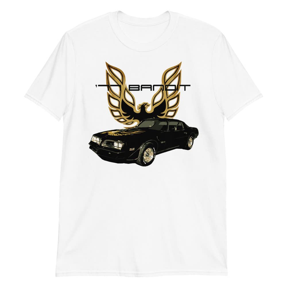 1977 Bandit Firebird Trans Am T-Shirt White