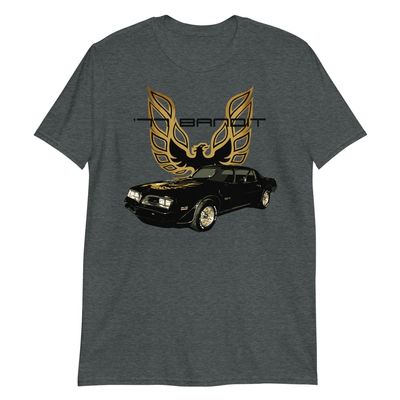 1977 Bandit Firebird Trans Am T-Shirt Dark Heather