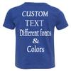 Customized Toddler Fine Jersey, Personalize for Your Little One, Design Your Own Toddler Jersey with Different Fonts Vintage Royal view 3