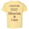 Customized Toddler Fine Jersey, Personalize for Your Little One, Design Your Own Toddler Jersey with Different Fonts Butter view 3