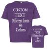 Customized Toddler Fine Jersey, Personalize for Your Little One, Design Your Own Toddler Jersey with Different Fonts view 1