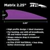 TAC Vanes Matrix Vanes, Archery & Bow Hunting, 100 Pack, 2.25" Black view 2