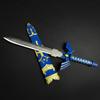 1sword 11 Inch Fantasy Master Sword Style Dagger Replica with Dull Blade for Collection LARP Cosplay and Gifts view 2