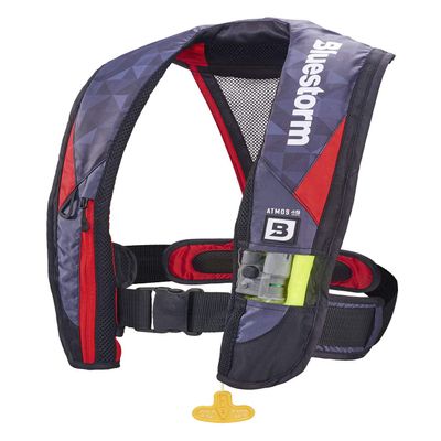 BLUESTORM Atmos 40 Automatic/Manual Inflatable PFD Life Jacket for Adults | US Coast Guard (USCG) Approved Life Vest