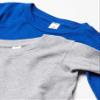 Marky G Apparel Baby Rib Pajama Top, Heather/Royal, 18 Months view 2