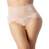 iB-iP Women's Sexy Lace Knickers See Through Underwear High Waist Hipster Panties, Size: 10, Light Yellow view 1