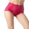iB-iP Women's Sexy Lace Knickers See Through Underwear High Waist Hipster Panties, Size: 6, Burgundy view 2