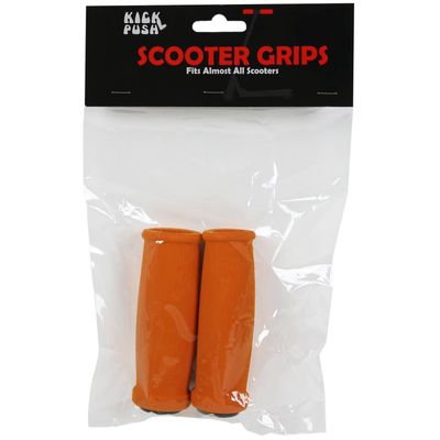 Kick Push Scooter Handle Grips Orange