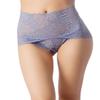iB-iP Women's Sexy Lace Knickers See Through Underwear High Waist Hipster Panties, Size: 8, Teal view 1