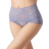 iB-iP Women's Sexy Lace Knickers See Through Underwear High Waist Hipster Panties, Size: 8, Teal view 4
