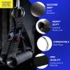 Core Prodigy Heavy Duty Exercise Handles - Grip Attachments for Cable Machine Pulleys, Gym Equipment, Resistance Bands, and Weight Lifting (Standard) view 2