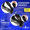 Core Prodigy Heavy Duty Exercise Handles - Grip Attachments for Cable Machine Pulleys, Gym Equipment, Resistance Bands, and Weight Lifting (Standard) view 3