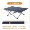 Nice C Camping Table, Camp Table, Folding Table, Beach Table, Roll up Foldable Collapsible, Aluminum Ultralight Compact with Carry Bag for Outdoor, Picnic, Cooking, Festival, Indoor, Office view 3