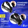 Core Prodigy Heavy Duty Exercise Handles Extra Large Size - Grip Attachments for Cable Machine Pulleys, Gym Equipment, Resistance Bands, and Weight Lifting (Fat/Thick) view 3
