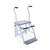AeroPilates Precision Pilates Chair | 2 Online Expert-Guided Workouts Included | Stream from Any Device, Gray view 1